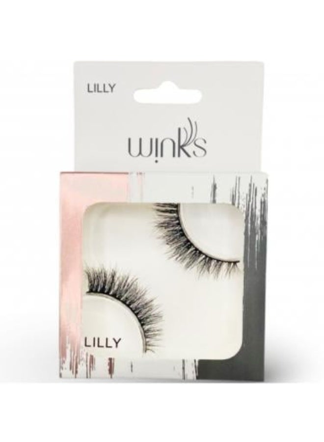 Delicate False Eyelashes LILLY 10
